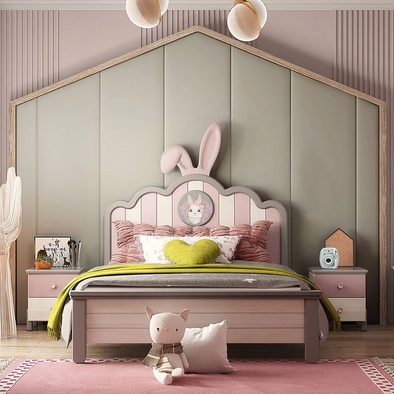 Giường công chúa thỏ B335