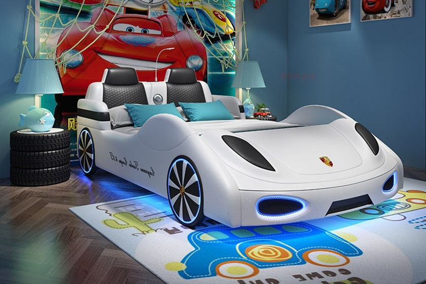 Giới thiệu các mẫu giường ô tô độc đáo dành cho bé trai