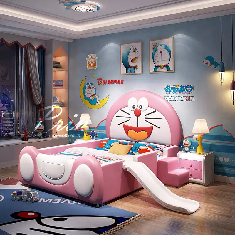 Giường Doremon cầu trượt B941 Giường Doremon cầu trượt B941