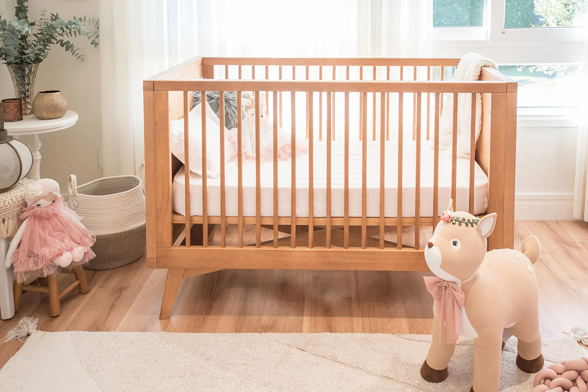 Solid Wood Convertible Crib | Sustainable & Eco Baby Cribs